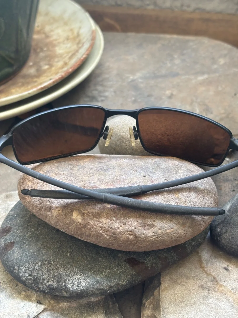 Oakley square wire sunglasses